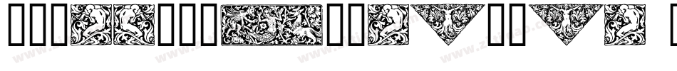 Woodcut-Condensed Italic字体转换